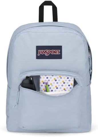 JanSport SuperBreak One Backpack Navy - Durable Lightweight Bag with Main Compartment - Premium Travel Backpack