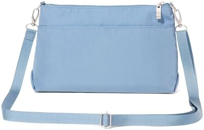 Baggallini Original RFID Protected Lightweight Nylon Zippered Travel Purse for Women ClimatePartner Certified