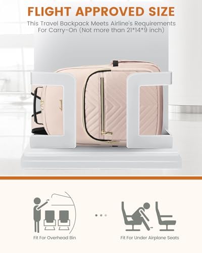 Laptop Backpack Purse for Women Work Travel Black OEKO-TEX STANDARD 100 Laptop Backpack Purse for Women College Black Qu