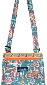 KAVU Keeper Semi Padded Sling Canvas Crossbody Bag + Comfortable Padded Shoulder Strap + Casual Styling + Durable Canvas