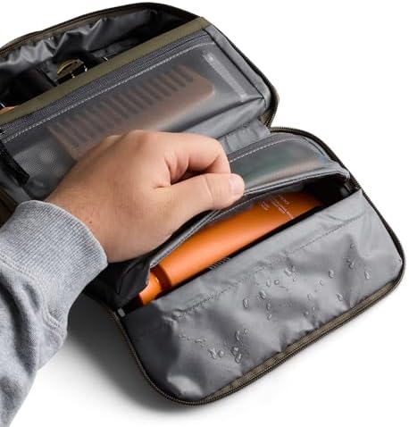 Bellroy Stone Hanging Toiletry Kit for Travel - Hanging 3 Liter Bag for Men and Women - Image 19
