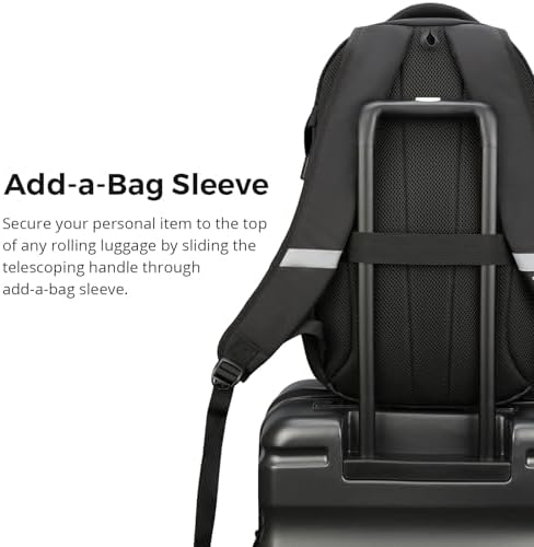 Swissdigital Design Laptop Backpack with USB Charging Port | Men's 15.6 Inches Fit 31L Travel Backpack | Blue/Black | SD