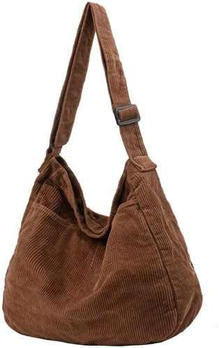Dainaotm Canvas Tote Bag Casual Hobo Crossbody Shoulder Bag for Women Large Purse Messenger Bag Travel Work Dainaotm Can