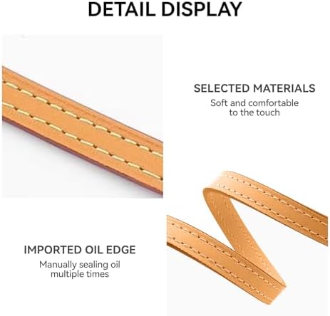 Jiesinlov Genuine Vachetta Leather Replacement Bags Multi Pochette Boulogne Pouchette Accessories for Women Evening Even