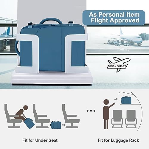 Women's Flight Approved Travel Backpack with USB Charging, Lightweight & Waterproof, Ideal for College, Work and Travel