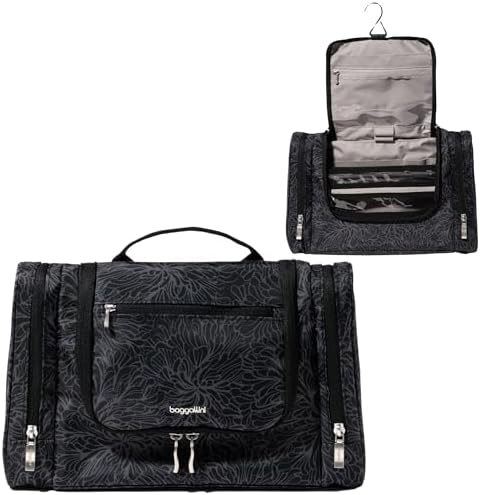 Baggallini High-Quality Toiletry Kit for Men and Women on Business Trips | Baggallini Travel Toiletry Kit Featuring Com