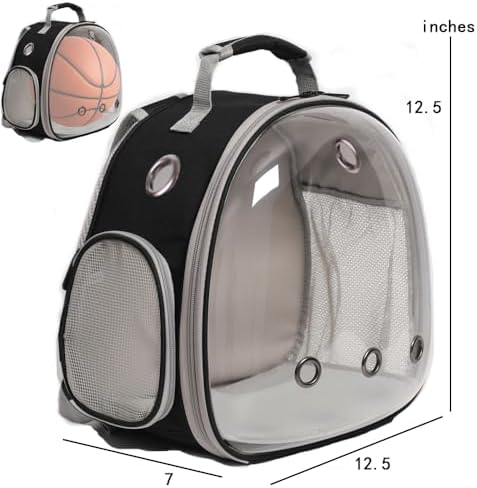 Bearded Dragon Travel Backpack with Harness and Leash Set Airline Approved Bearded Dragon Lizard Backpack Travel Carrier