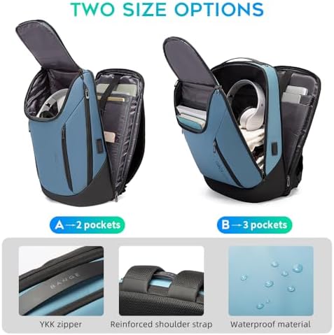 Smart BANGE Business Waterproof 15.6 Inch Laptop Backpack for Travel with USB Charging Port
| BANGE Business Smart Wate - Image 40