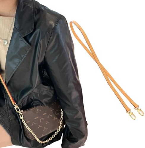 Jiesinlov Genuine Vachetta Leather Replacement Bags Multi Pochette Boulogne Pouchette Accessories for Women Evening Even