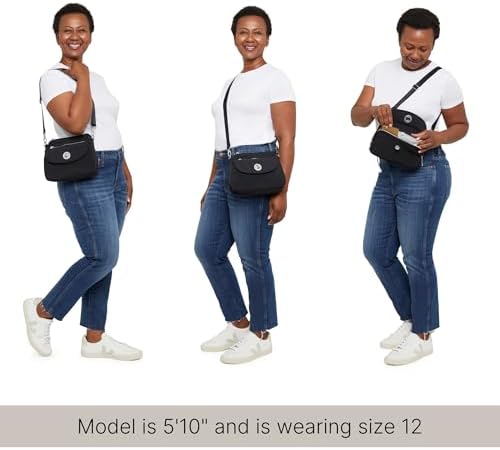 Baggallini Calais Crossbody Bags for Women Lightweight Water-Resistant Travel Purse | Baggallini Calais Crossbody Bags