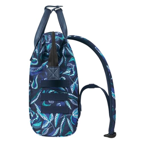 Cabaïa Sac à Dos Adventurer Fontainebleau Bleu - Mini 10L Déperlant Homme Femme Voyage École Affaires - Compartiment Ord