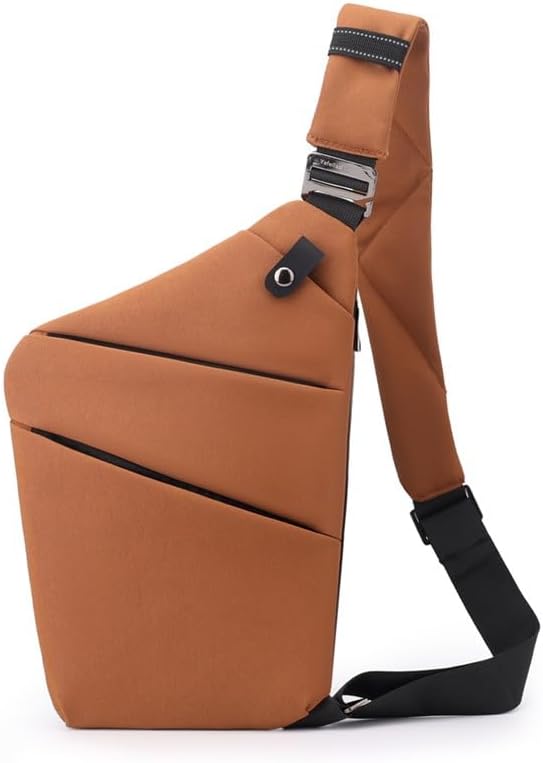 BIRDDIE Anti-Theft Travel Bag - Large Capacity Chest Sling Bag for Travel and Sports | BIRDDIE Anti-Theft Travel Bag -