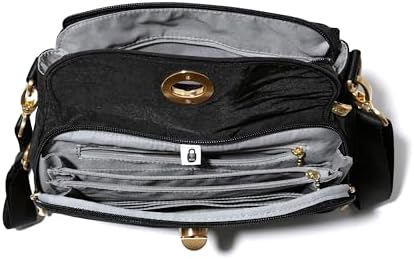 Baggallini Calais Crossbody Bags for Women Lightweight Water-Resistant Travel Purse Baggallini Calais Crossbody Bags for