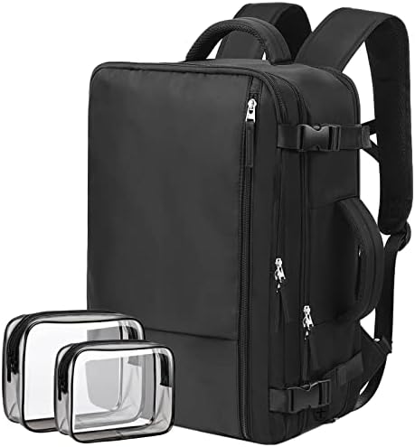 Hanples TSA Flight Approved Large Travel Backpack for Women and Men | Hanples Waterproof Anti-Theft Large Carry On Back