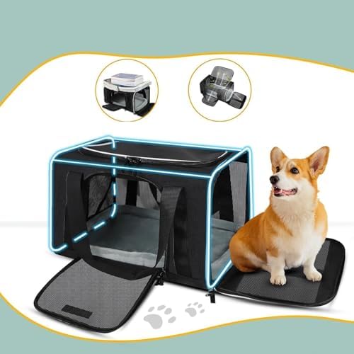 Artificial Pet Cage for Cats and Dogs, Exquisite Travel Bag, Suitable for Cats, Dogs and Small Animals, Durable and Port