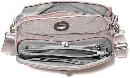 Baggallini Calais Crossbody Bags for Women Lightweight Water-Resistant Travel Purse Baggallini Calais Crossbody Bags for