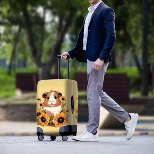 Protective Suitcase Covers for Travel Luggage | Carry on Luggage Cover for Capybara Suitcase | Travel Luggage Cover for