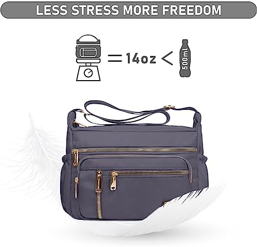 NPBAG Women's Trendy Crossbody Bag - Shoulder Purse with Multiple Pockets and Waterproof Design | NPBAG Crossbody Bag f