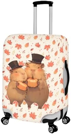 Protective Suitcase Covers for Travel Luggage | Carry on Luggage Cover for Capybara Suitcase | Travel Luggage Cover for