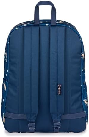 JanSport SuperBreak One Backpack Navy - Durable Lightweight Bag with Main Compartment - Premium Travel Backpack