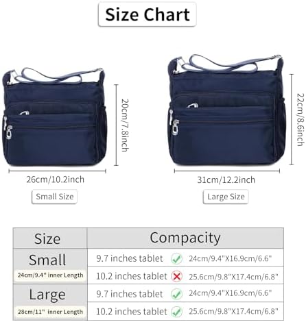 NOTAG Waterproof Crossbody Bag for Women Casual Shoulder Bag