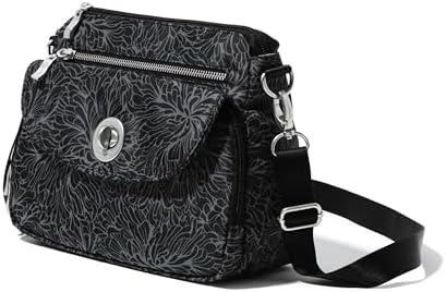 Baggallini Calais Crossbody Bags for Women Lightweight Water-Resistant Travel Purse Baggallini Calais Crossbody Bags for