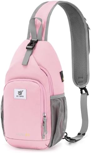 SKYSPER Anti-RFID Crossbody Sling Backpack for Women Men(Army Green) SKYSPER Travel Hiking Crossbody Bag for Women Men