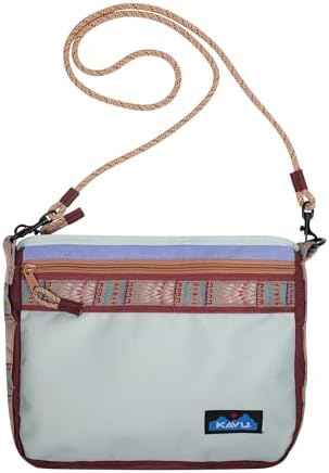 KAVU Keeper Semi Padded Sling Canvas Crossbody Bag + Comfortable Padded Shoulder Strap + Casual Styling + Durable Canvas