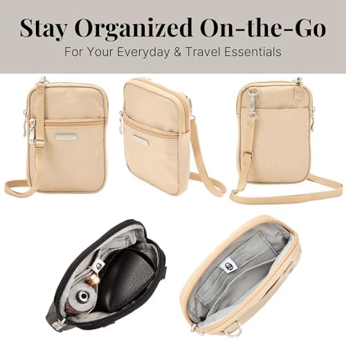 Baggallini Women's Essential Mini Crossbody Bag + Size & Color + Versatile & Stylish + Travel & Daily Use + Fashionable