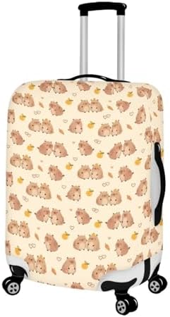 Protective Suitcase Covers for Travel Luggage | Carry on Luggage Cover for Capybara Suitcase | Travel Luggage Cover for