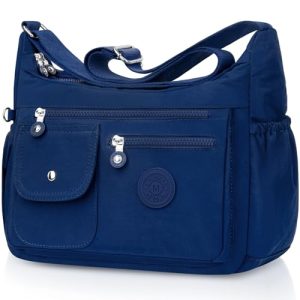 Sac Bandoulière BTNEEU Femmes Grande Sacoches Imperméable pour Fixed Usage Shopping, Travail, Voyage avec Besace Multifo