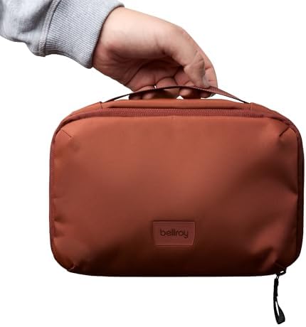 Bellroy Stone Hanging Toiletry Kit for Travel - Hanging 3 Liter Bag for Men and Women - Image 13