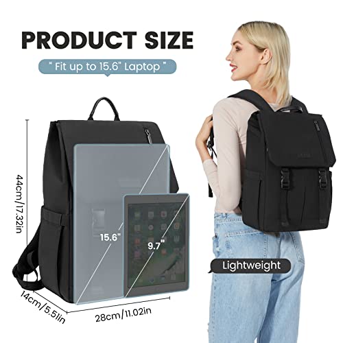 Sac à dos LOVEVOOK pour homme et femme avec charge USB 15.6 Pouces pour collège voyage Collegue Voyage Affaires