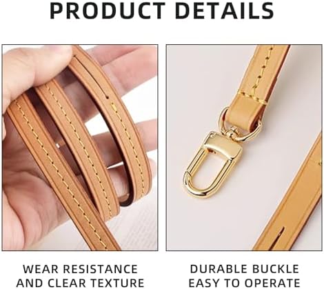 Jiesinlov Genuine Vachetta Leather Replacement Bags Multi Pochette Boulogne Pouchette Accessories for Women Evening Even