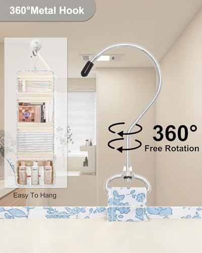 Relavel Travel Toiletry Bag for Men, Large Capacity Travel Kit, Hanging Toiletry Bag for Women