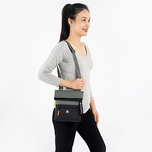 Sherpani Pica Women's Lightweight 4L Travel Crossbody Bag with RFID Protection Reef
