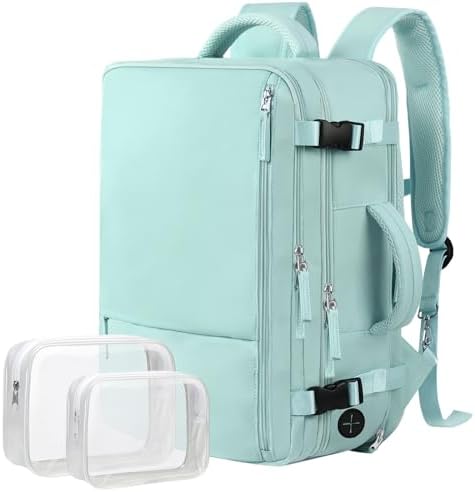 Hanples TSA Flight Approved Large Travel Backpack for Women and Men | Hanples Waterproof Anti-Theft Large Carry On Back