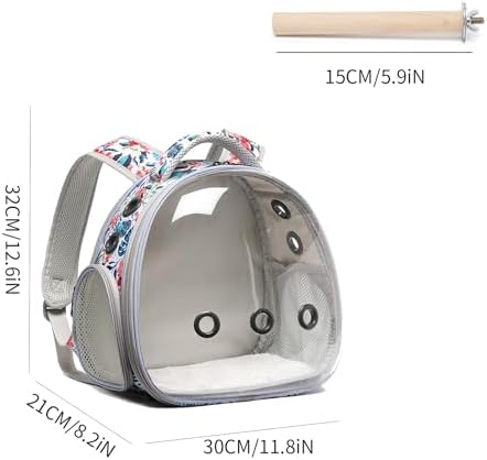 Portable travel pet backpack carrier (Accessories+Black)
Portable travel pet carrier for hamster bag guinea pig bird s - Image 37