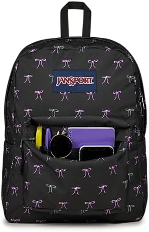 JanSport SuperBreak One Backpack Navy - Durable Lightweight Bag with Main Compartment - Premium Travel Backpack