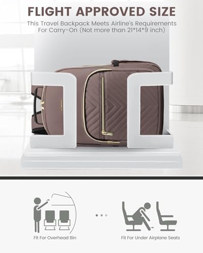 Laptop Backpack Purse for Women Work Travel Black OEKO-TEX STANDARD 100 Laptop Backpack Purse for Women College Black Qu