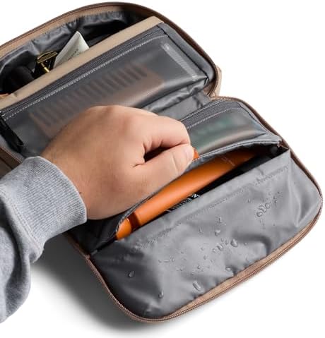 Bellroy Stone Hanging Toiletry Kit for Travel - Hanging 3 Liter Bag for Men and Women - Image 5