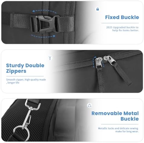 Women's Flight Approved Travel Backpack with USB Charging, Lightweight & Waterproof, Ideal for College, Work and Travel