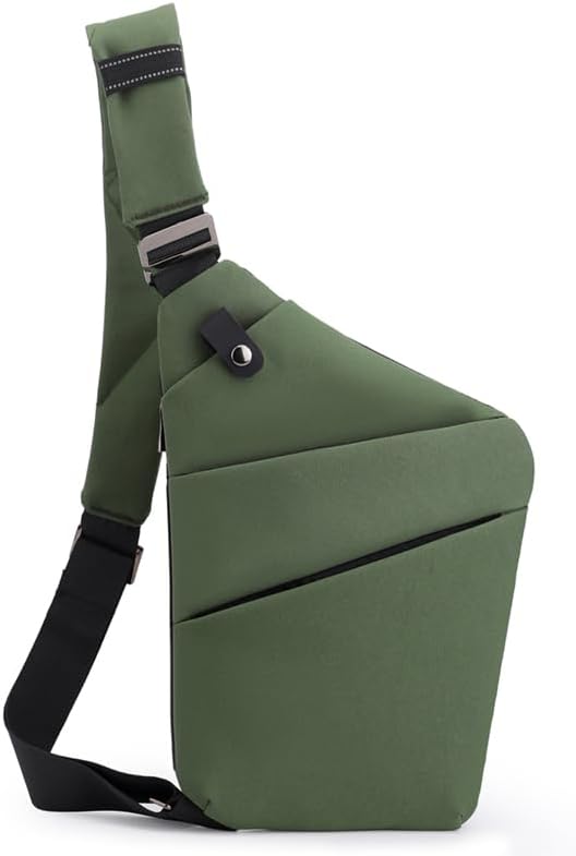 BIRDDIE Anti-Theft Travel Bag - Large Capacity Chest Sling Bag for Travel and Sports | BIRDDIE Anti-Theft Travel Bag -