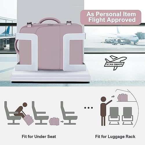 Women's Flight Approved Travel Backpack with USB Charging, Lightweight & Waterproof, Ideal for College, Work and Travel