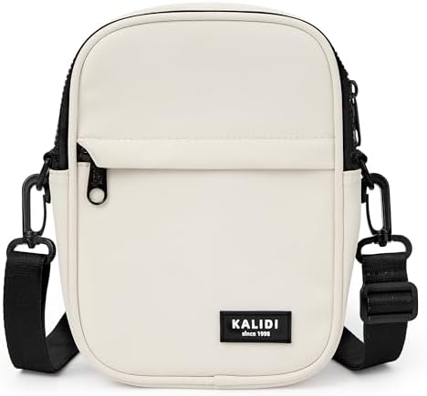 KALIDI Multi Position Crossbody Sling Bag for Women Men with Adjustable Strap