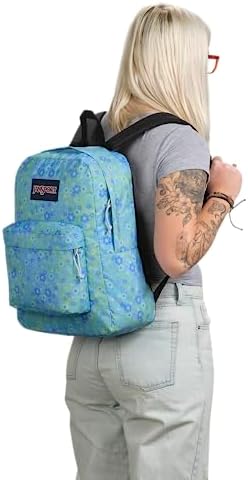 JanSport SuperBreak One Backpack Navy - Durable Lightweight Bag with Main Compartment - Premium Travel Backpack