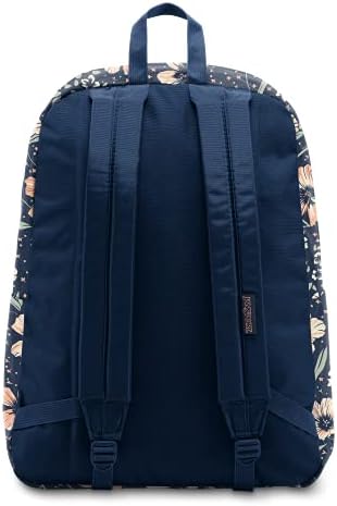 JanSport SuperBreak One Backpack Navy - Durable Lightweight Bag with Main Compartment - Premium Travel Backpack