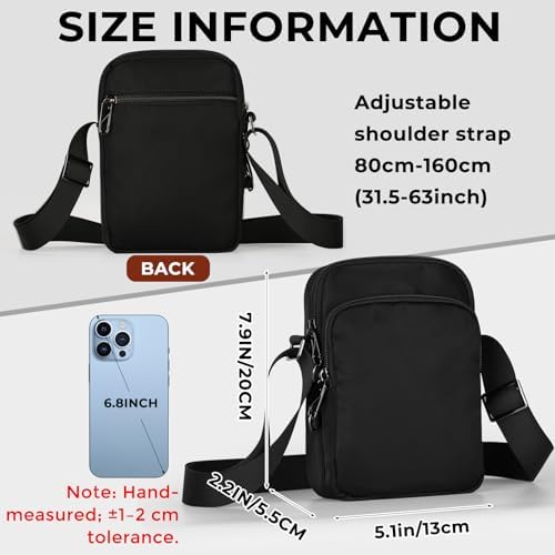 Tibroni Anti Theft RFID Crossbody Bag for Men and Women | Tibroni Sling Bag with Zipper Lock for Men and Women | Tibron
