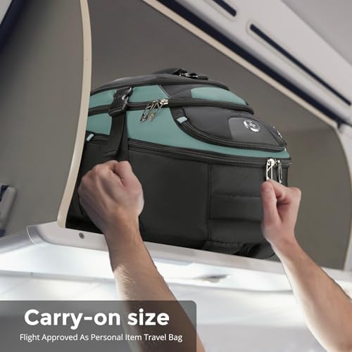 Swissdigital Design Laptop Backpack with USB Charging Port | Men's 15.6 Inches Fit 31L Travel Backpack | Blue/Black | SD