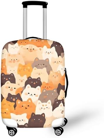 Protective Suitcase Covers for Travel Luggage | Carry on Luggage Cover for Capybara Suitcase | Travel Luggage Cover for